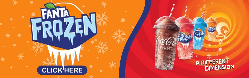 Frozen Coca-Cola/Fanta Slush