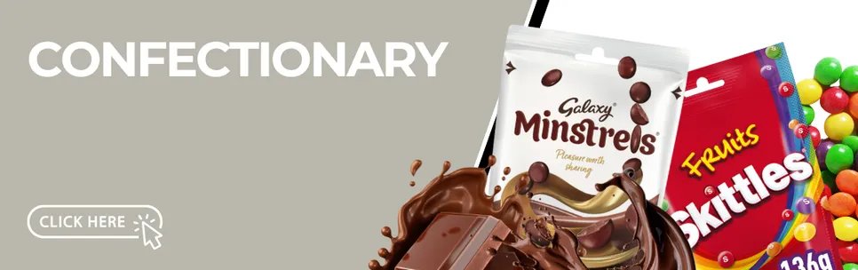 Chocolate, Sweets, Mints & Gum