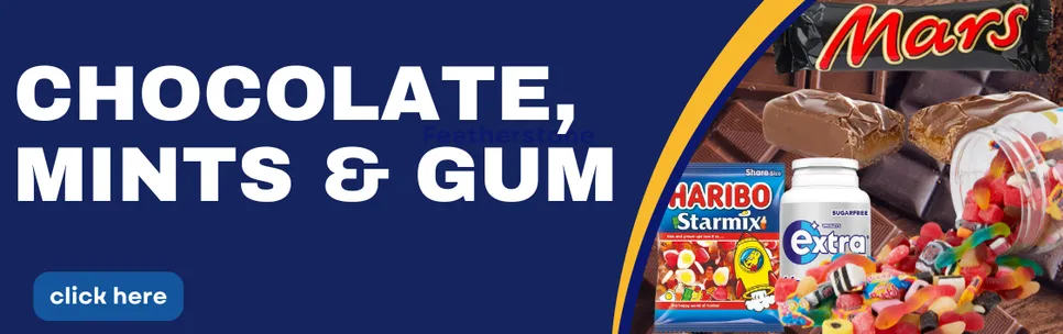 Chocolate, Sweets, Mints & Gum