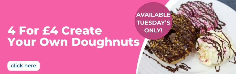 4 For £4 Create Your Own Doughnut