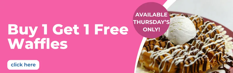 Buy One Get One Free Waffles