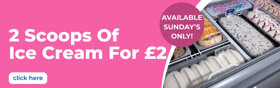 2 Scoops of Ice Cream For £2