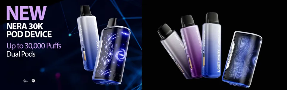 Lost Mary Nera Device & Pods 
