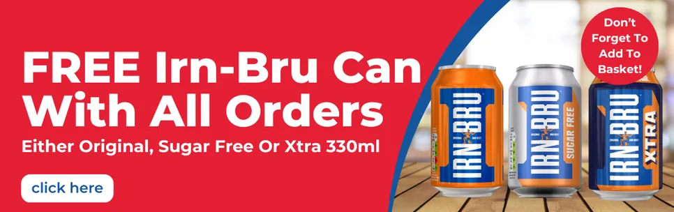 Free Irn Bru/Sugar Free/ Xtra 