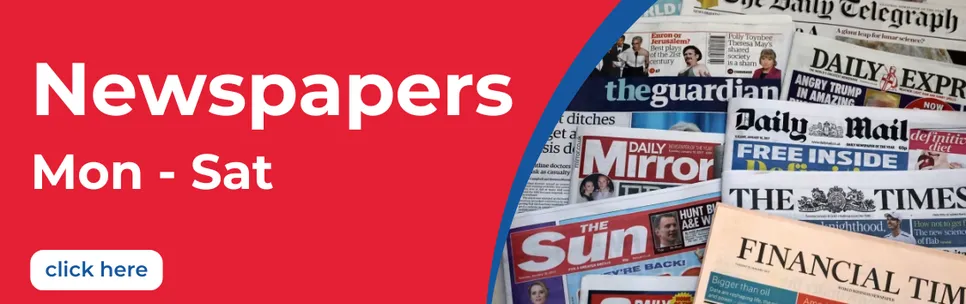 Newspapers Mon - Sat