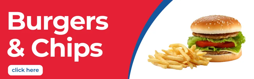 Burger and Chips