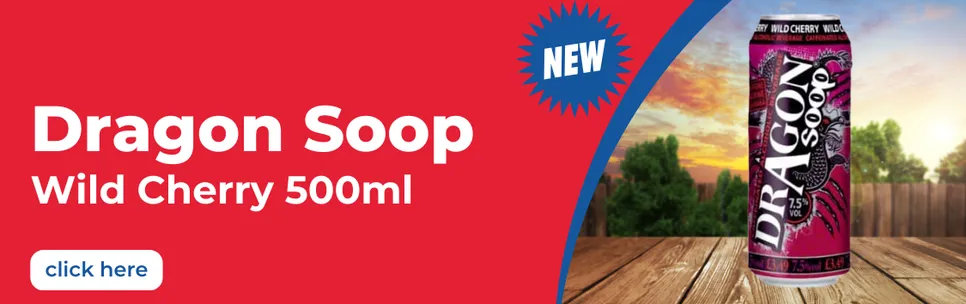 NEW Dragon Soop Wild Cherry