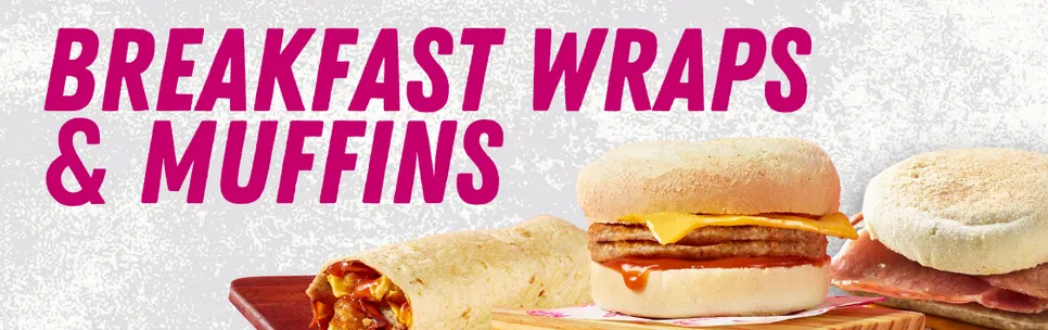 Breakfast Wraps and Muffins