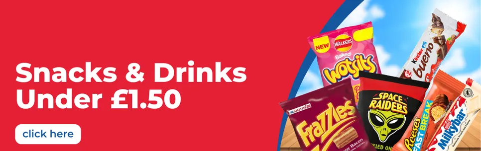 Snacks & Drinks Under £1.50
