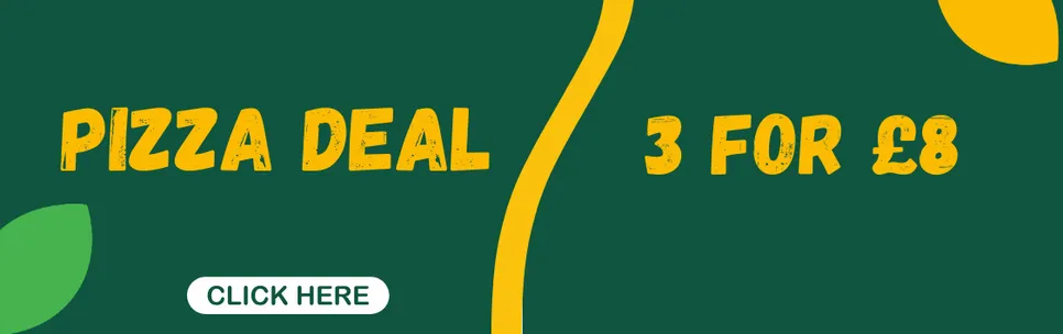 M PIZZA DEAL BUY 3 @ £8.00