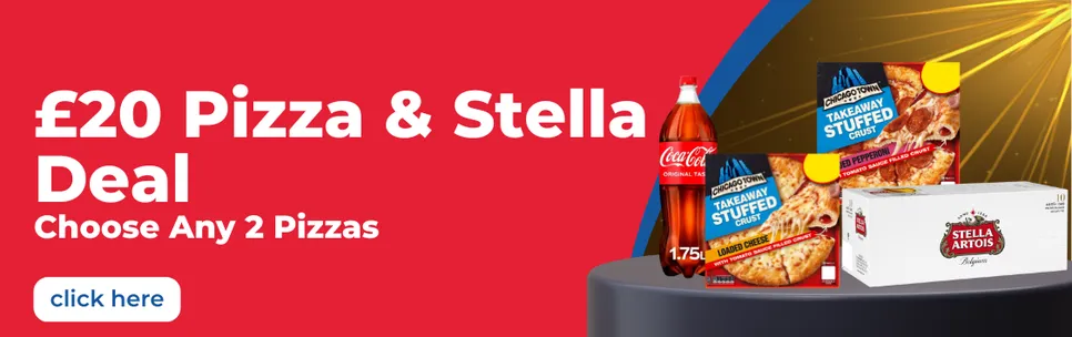 £20 Pizza & Stella Bundle
