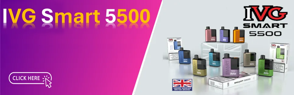 IVG Smart Max 10K  ( 2 for £20 )
