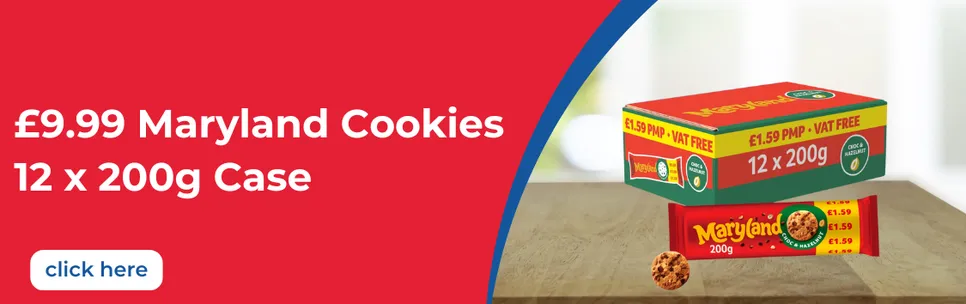 £9.99 Maryland Cookies Case (Choc & Hazlenut)