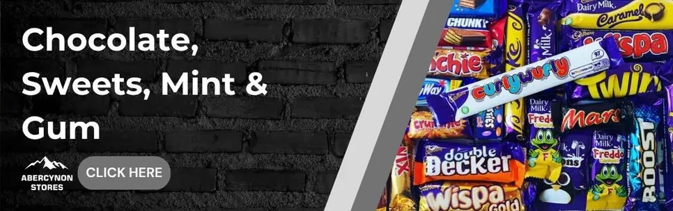 Chocolate, Sweets, Mints & Gum