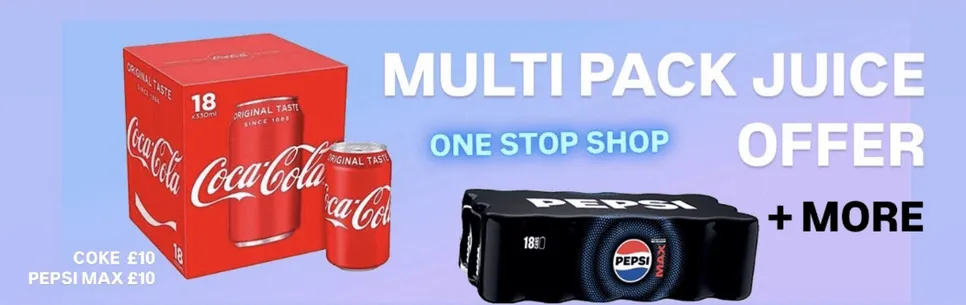 18 PACKS OFFER