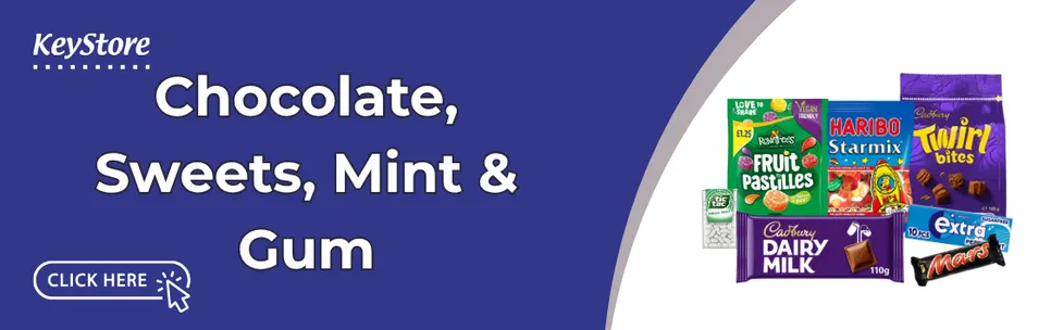Chocolate, Sweets, Mints & Gum