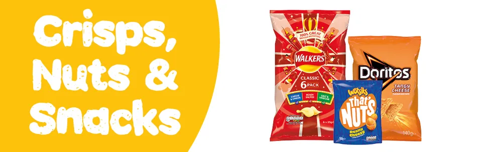 Crisps, Dips & Snacks