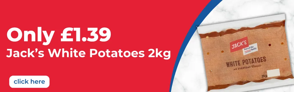 White Potatoes 2kg - £1.39