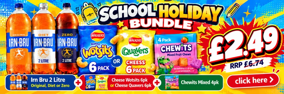 £2.49 School Holiday Bundle
