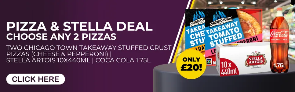 £20 Pizza & Stella Bundle