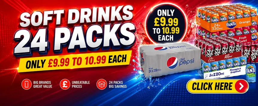 24 Pack Soft Drinks