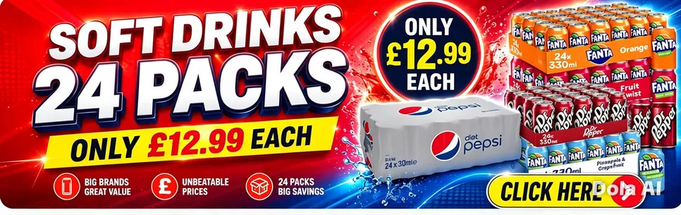 24 Pack Soft Drinks