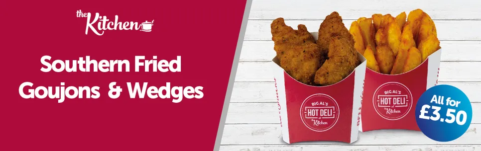 £3.50 Chicken and Wedges Deal