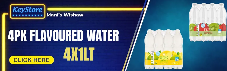 4PACK FLAVOURED WATER 