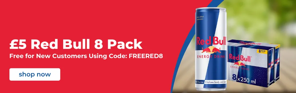£5 Red Bull 8 Pack