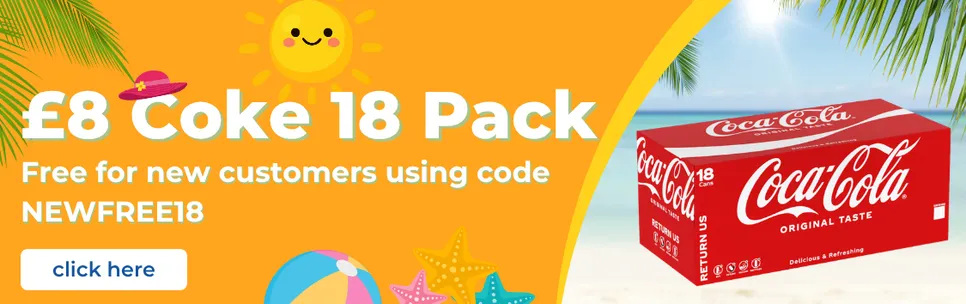 £8 Coke 18 Pack 