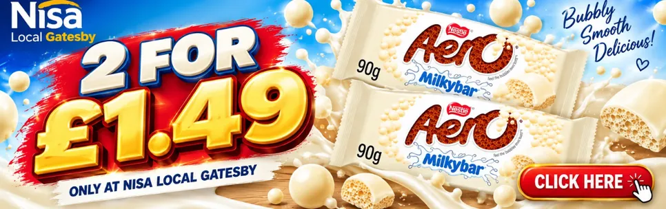 Aero MilkyBar 2 for £1.49