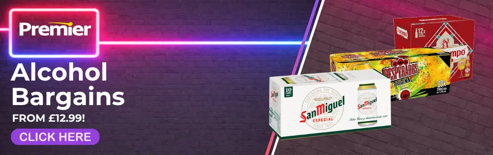 Alcohol Bargains - From £12.99!