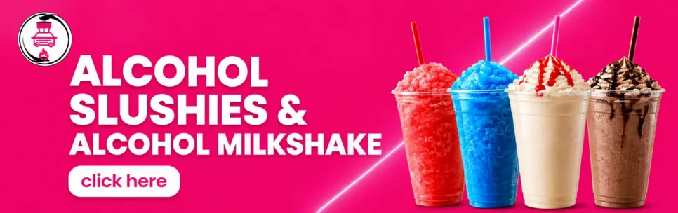Alcohol Slushies & Alcohol milkshake
