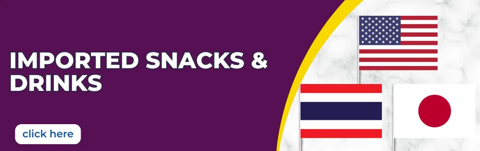 American & Imported Snacks & Drinks
