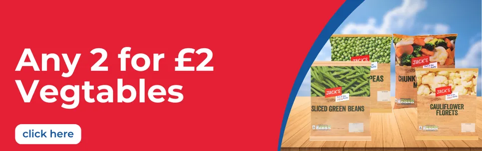 Any 2 for £2 Vegtables