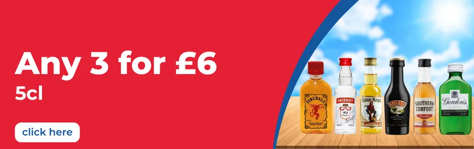 Any 3 for £6 Liquor