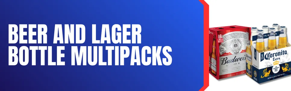 BEER AND LAGER BOTTLE MULTIPACKS