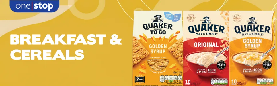  BREAKFAST & CEREALS