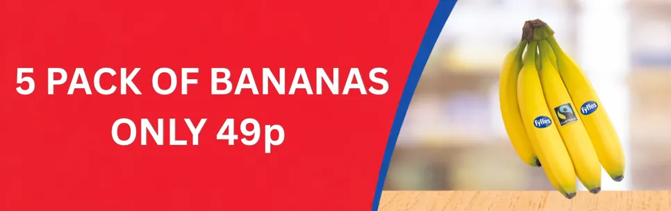 Bananas Only 49p