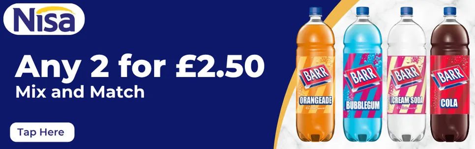 Barr 2l Any 2 For £2.50