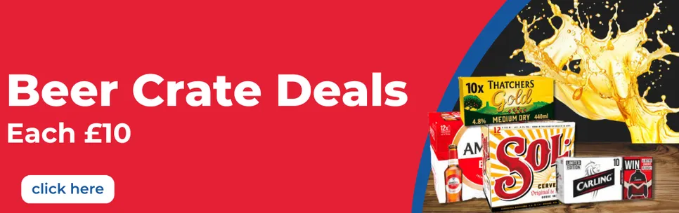 Beer Crate Deals - £10