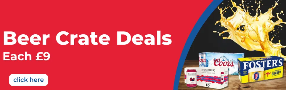 Beer Crate Deals - £9