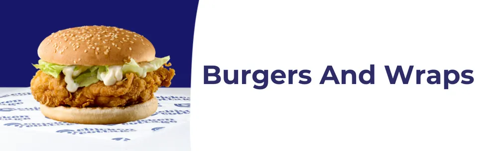 Burgers & Wraps 