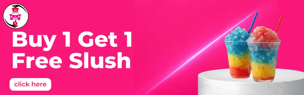 Buy 1 Get 1 Free Slush