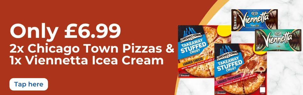 Chicago Town / Viennetta meal deal