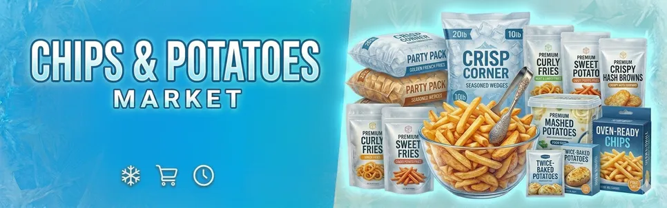 Chips and potatoes 