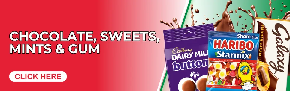 Chocolate, Sweets, Mints & Gum