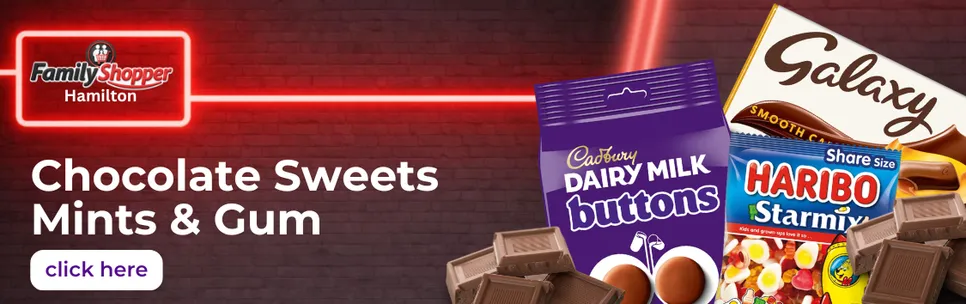 Chocolate, Sweets, Mints & Gum