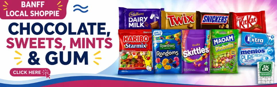 Chocolate, Sweets, Mints & Gum