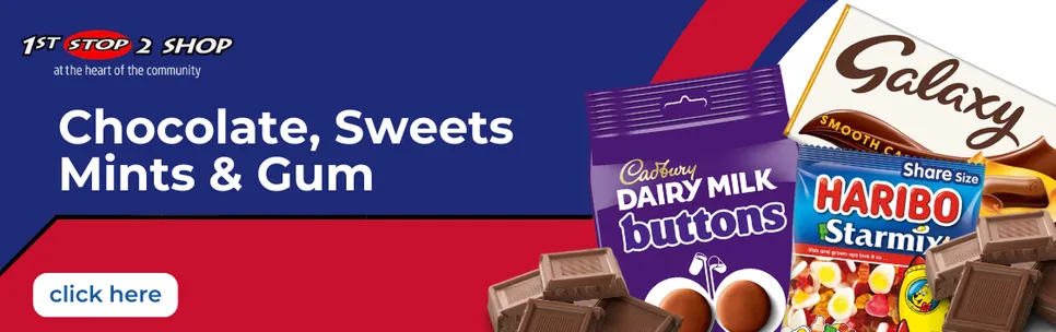 Chocolate, Sweets, Mints & Gum